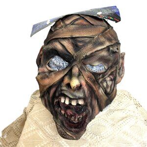 Mummy Vinyl Adult Mask Disguise Vintage ‘97 NWT – NOS